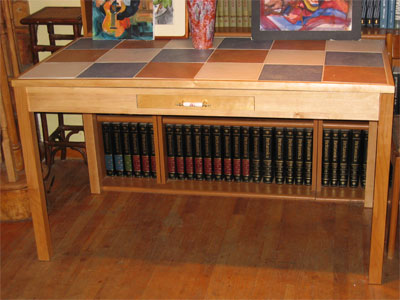 Small Kitchen Table on Home Kitchen Table For My Som 27 X54 X30 Cherry Birch Tile